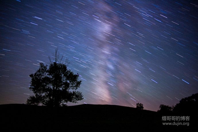 单反拍摄夜间星空技巧全攻略