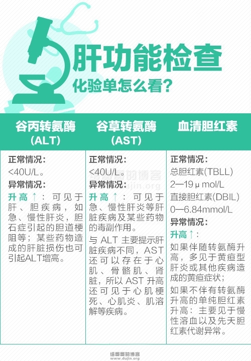 肝功能不知道怎么看?缙哥哥一张图带你读懂肝功能检查化验单! 肝功能不知道怎么看?缙哥哥一张图带你读懂肝功能检查化验单!